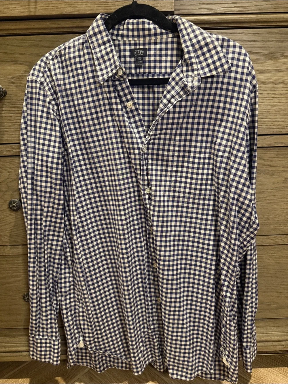 J. Crew classic gingham